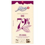 Munz Bio 72% Feinste Edelbitter Schokolade 100g
