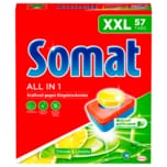 Somat All in 1 Spülmaschinentabs Zitrone & Limette XXL 1,03kg, 57 Tabs