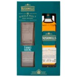 Bushmills Aged 10 Years Single Malt Irish Whiskey + 2 Bushmills Gläser 0,7l
