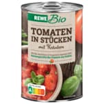 REWE Bio Tomaten in Stücken mit Kräutern 400g