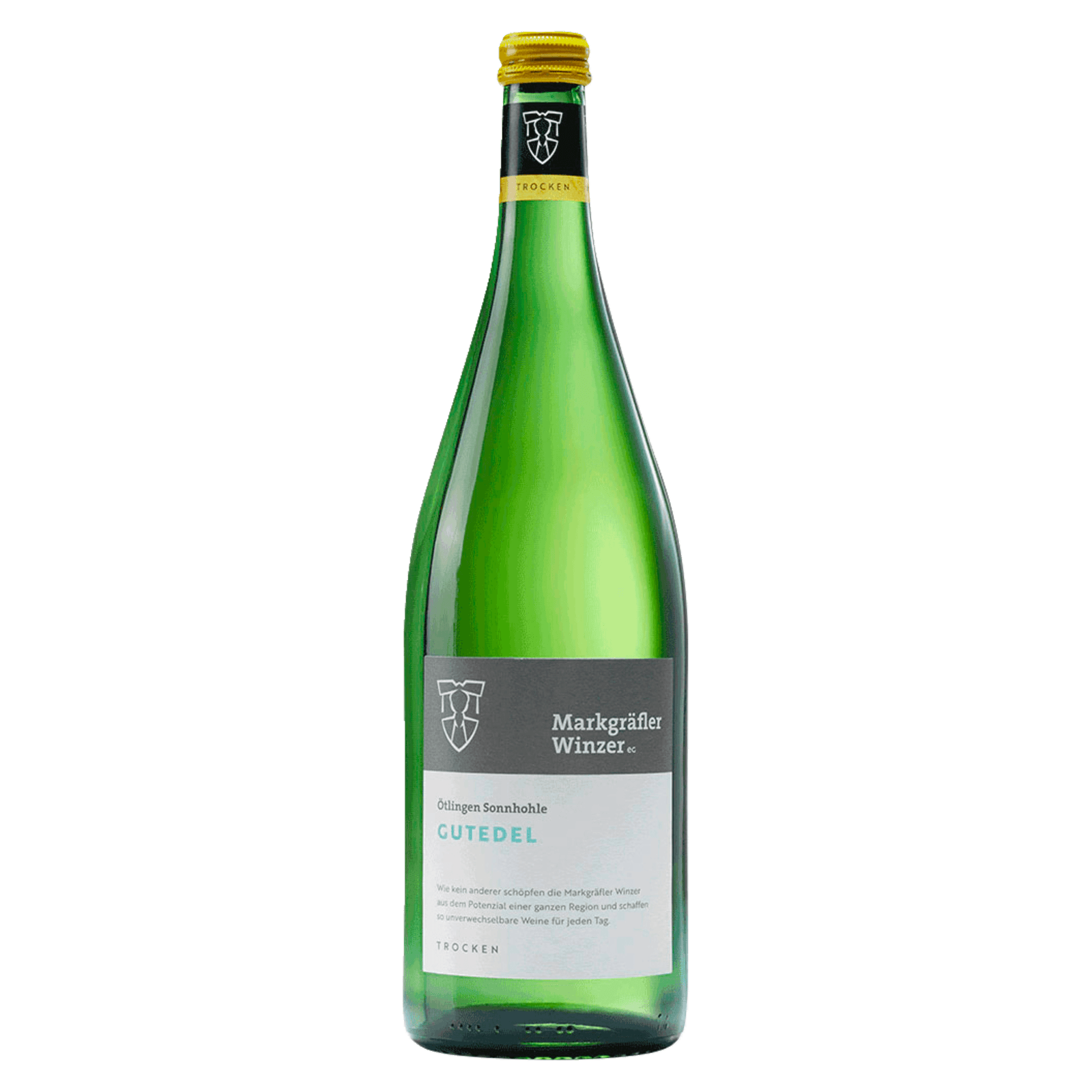 Markgräfler Winzer Weißwein Gutedel QbA trocken 1l bei REWE online  bestellen!