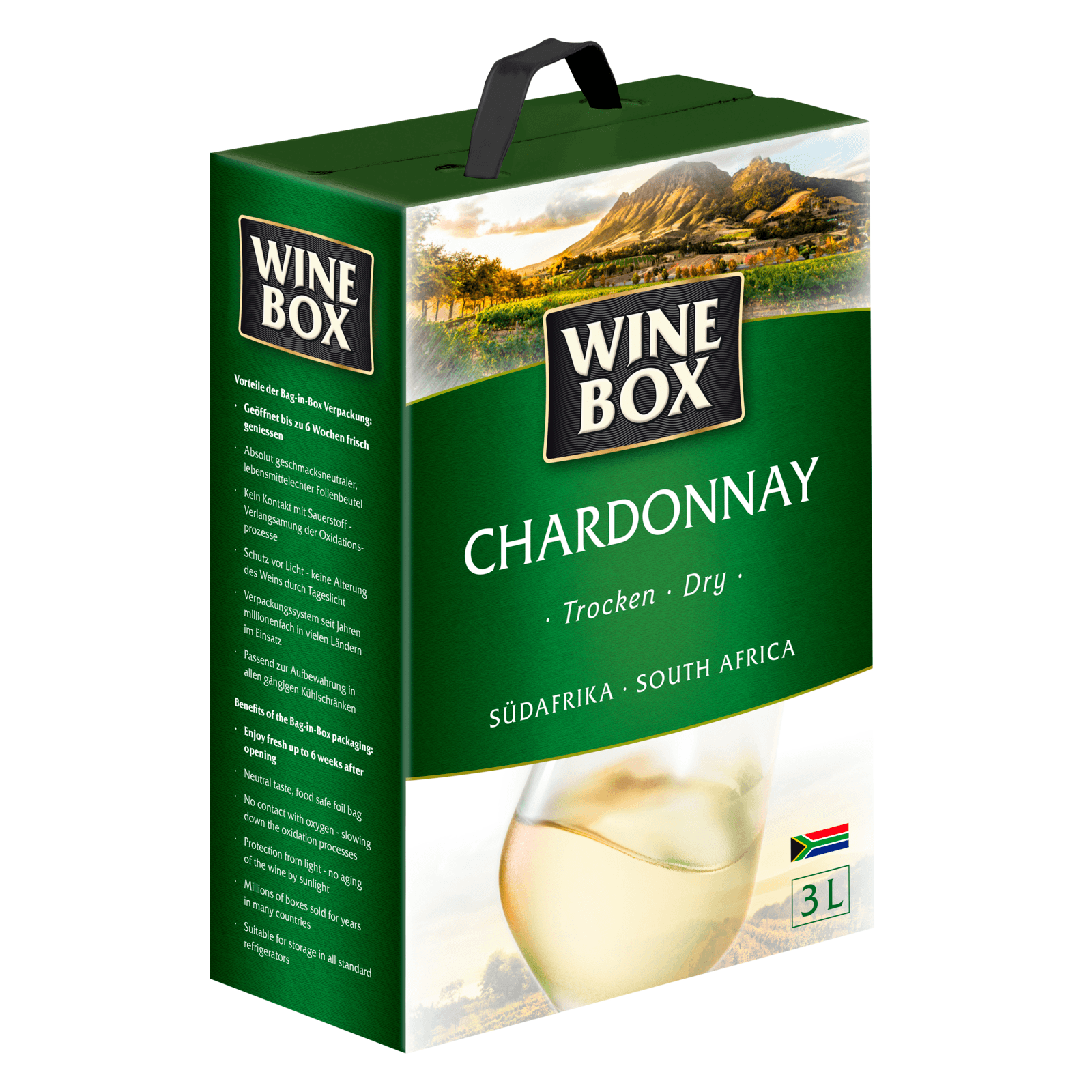 Wine Box Weißwein Chardonnay trocken 3l bei REWE online bestellen!
