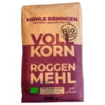 Mühle Rüningen Bio Vollkorn Roggenmehl 1kg