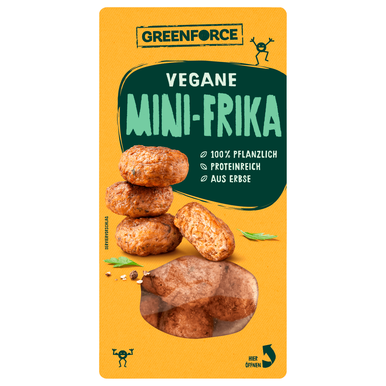 Greenforce Vegane Mini-Frika 180g