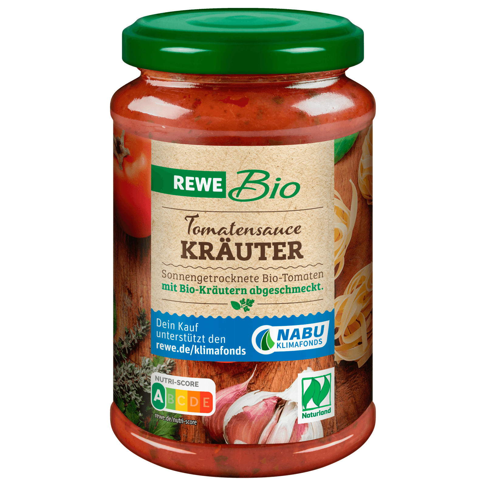 REWE Bio Naturland Tomatensauce Kräuter 350g