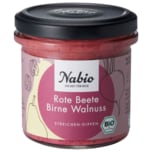Nabio Bio Rote Beete Birne Walnuss Aufstrich 135g