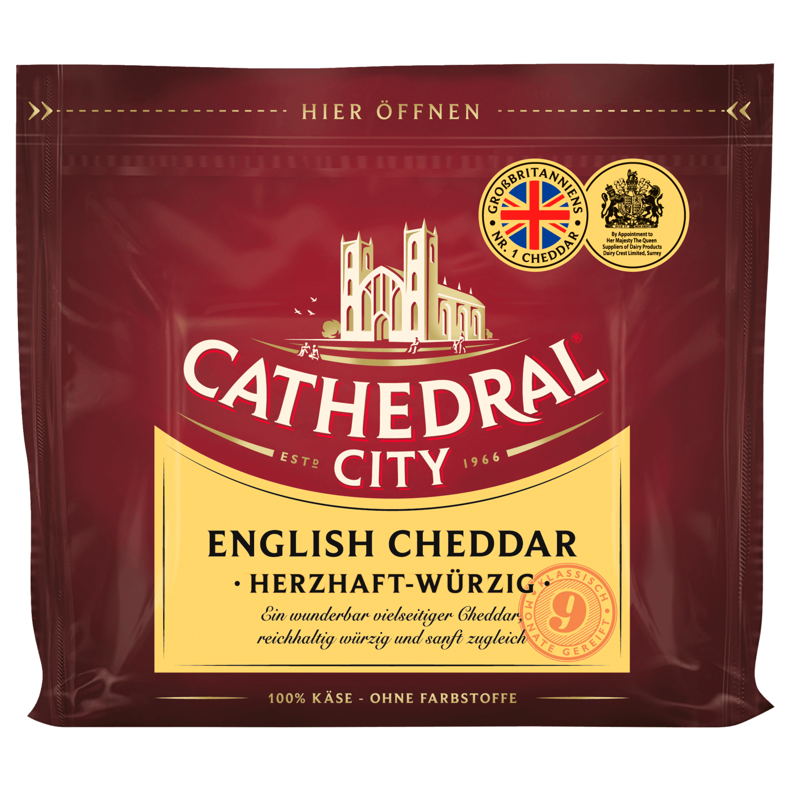 Cathedral City Cheddar herzhaft-würzig 200g