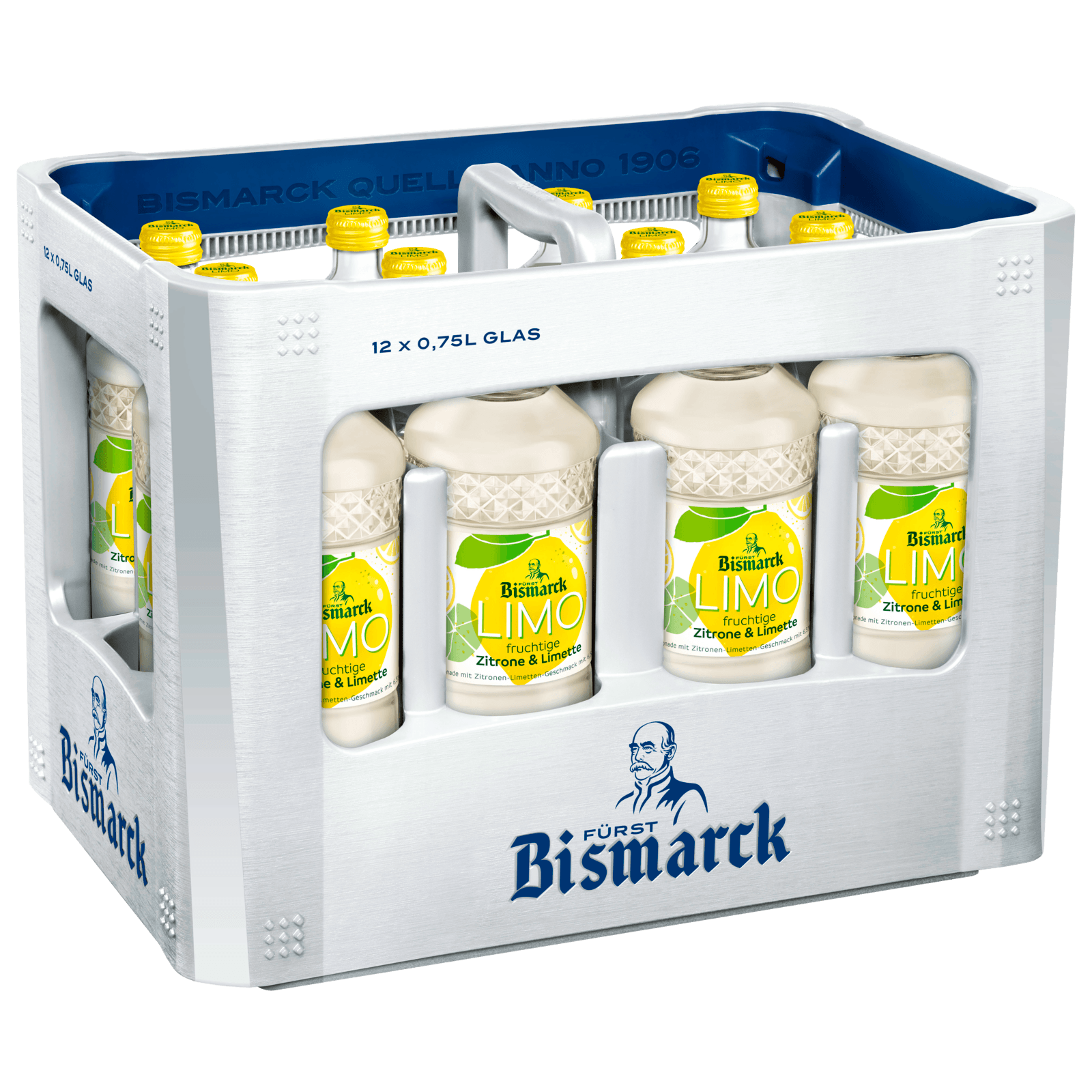 Fürst Bismarck Limo Zitrone & Limette 12x0,75l bei REWE online bestellen!