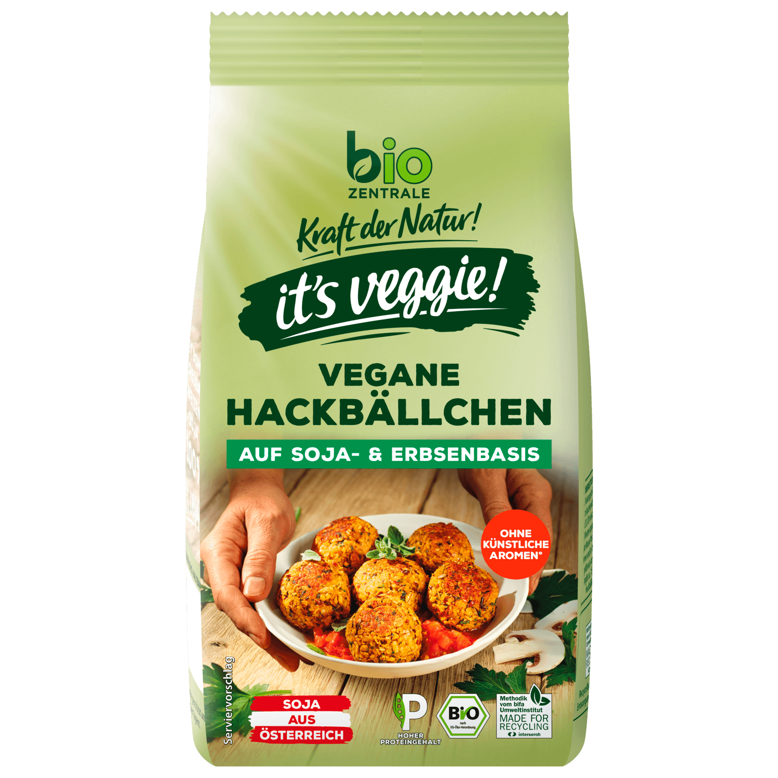 Biozentrale Bio Hackbällchen vegan 150g bei REWE online bestellen!
