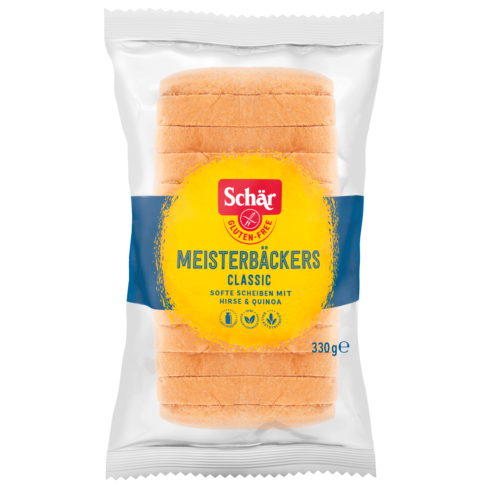 Schär Meisterbäckers Classic Softe Scheiben glutenfrei laktosefrei 330g
