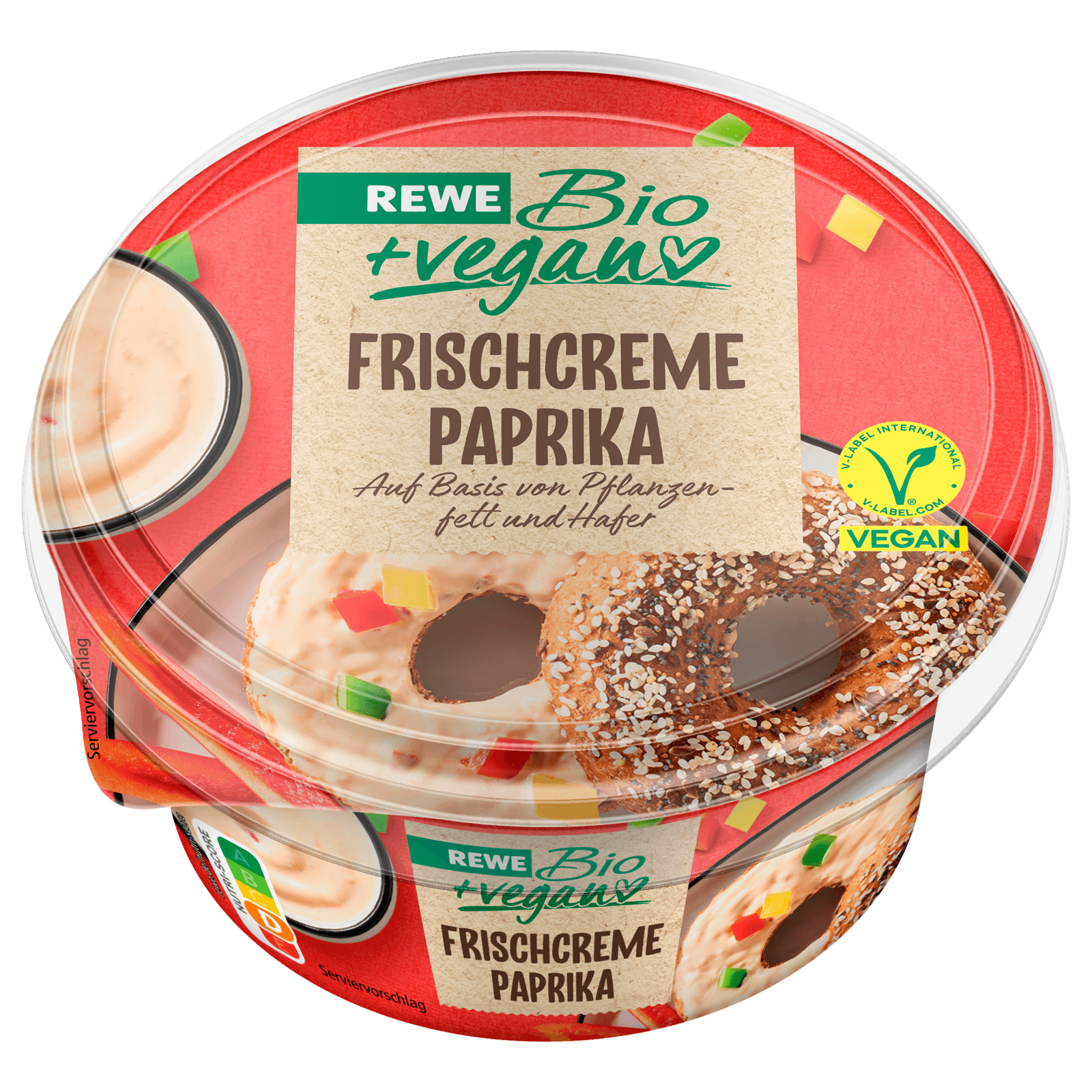 REWE Bio Frischcreme Paprika vegan 150g