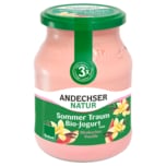 Andechser Bio-Jogurt mild Sommer Traum Rhabarber Vanille 500g