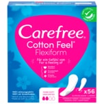 Carefree Slipeinlagen Cotton Feel Flexiform 56 Stück