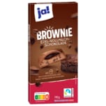 ja! Edel-Vollmilch-Schokolade Brownie 190g