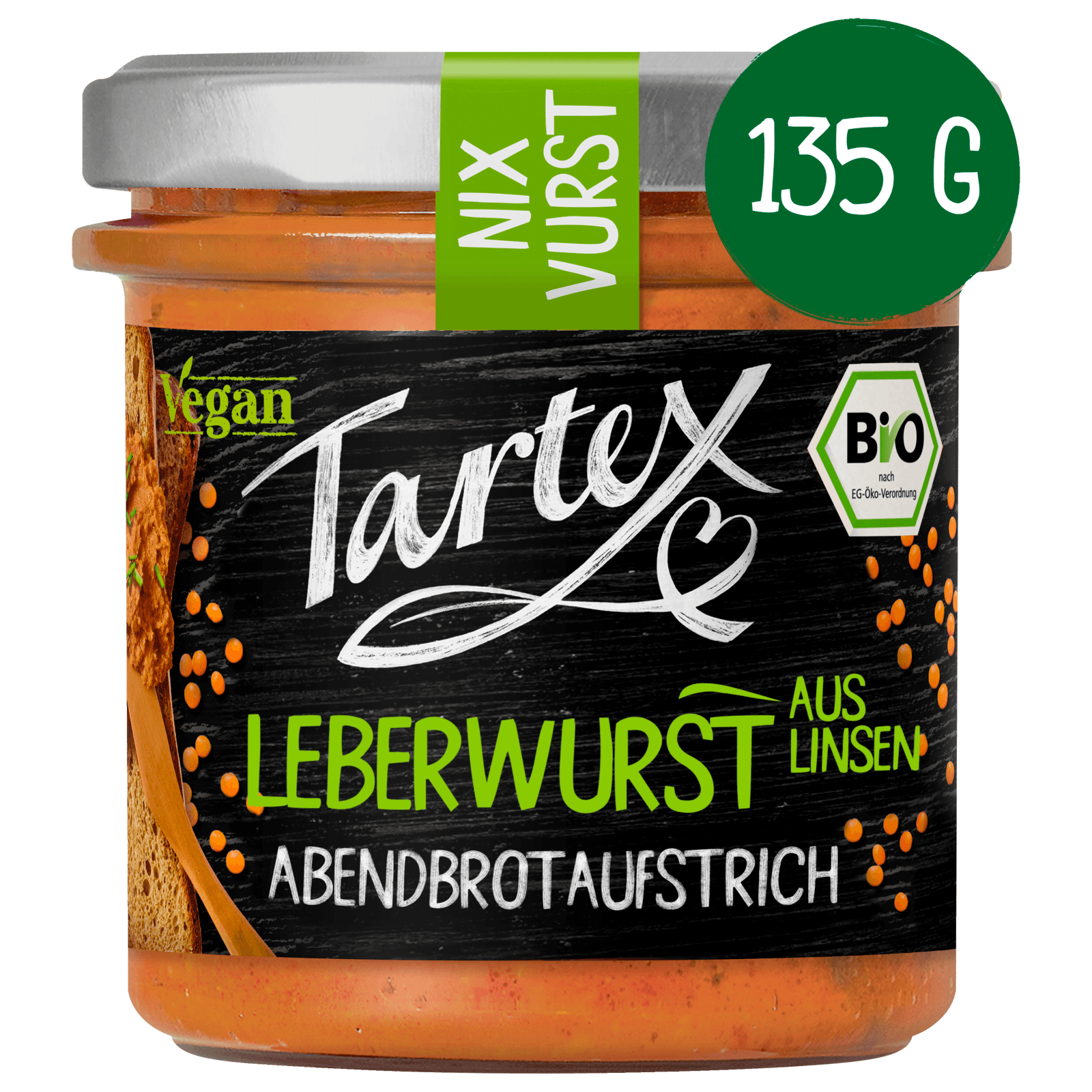 Tartex Bio Brotaufstrich Leberwurst vegan 135g