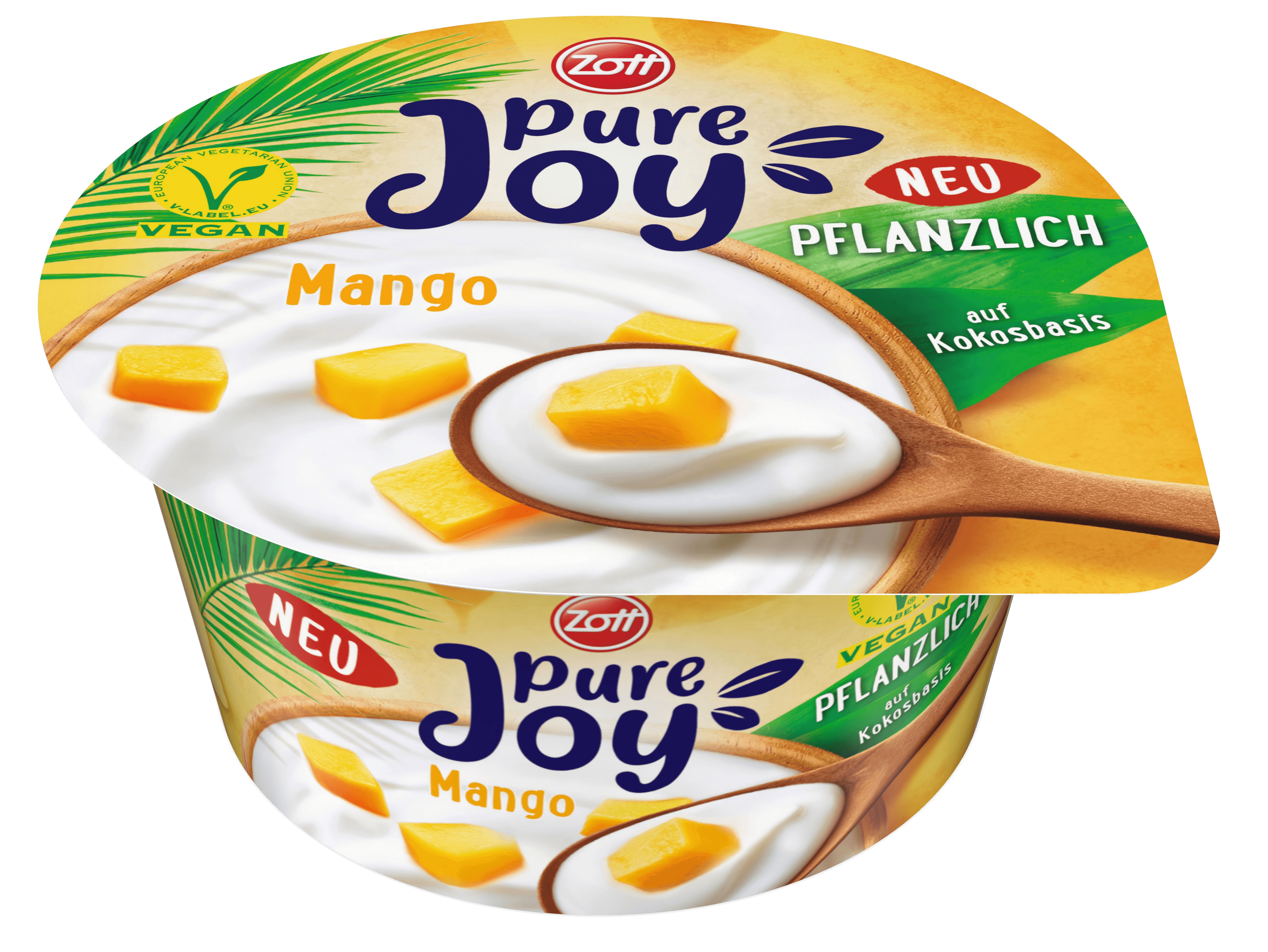 Zott Pure Joy Mango vegan 125g