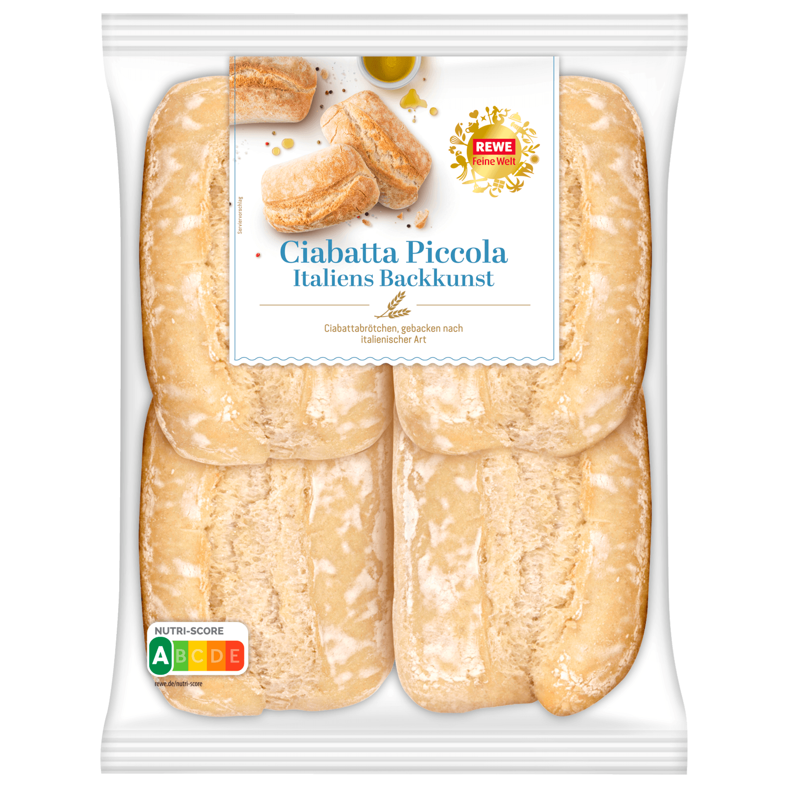 REWE Feine Welt Ciabatta Piccola 440g