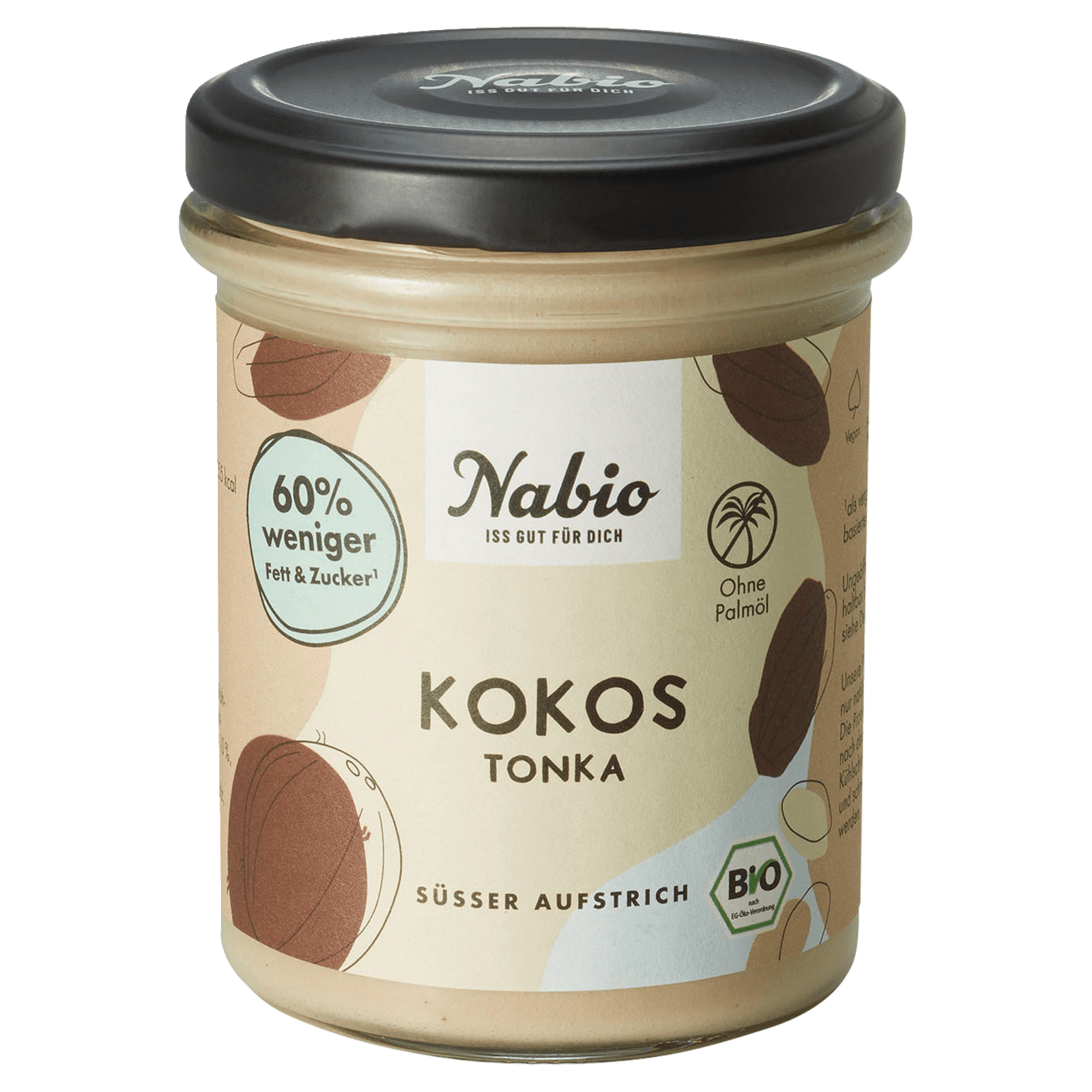 Nabio Bio Kokos Tonka Aufstrich vegan 175g bei REWE online bestellen!