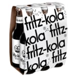 Fritz-Kola ohne Zucker 6x0,33l
