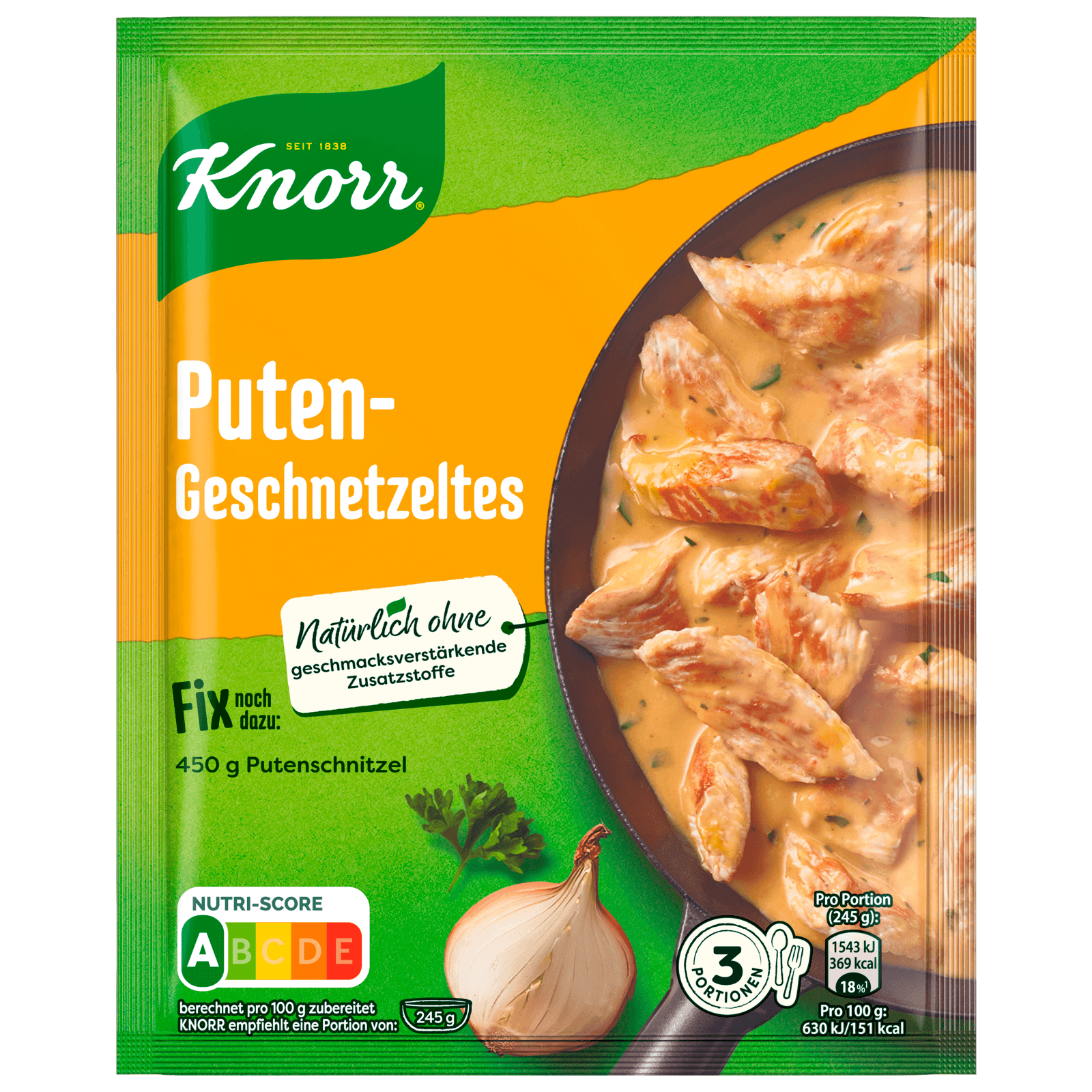 Knorr Fix Putengeschnetzeltes 54g