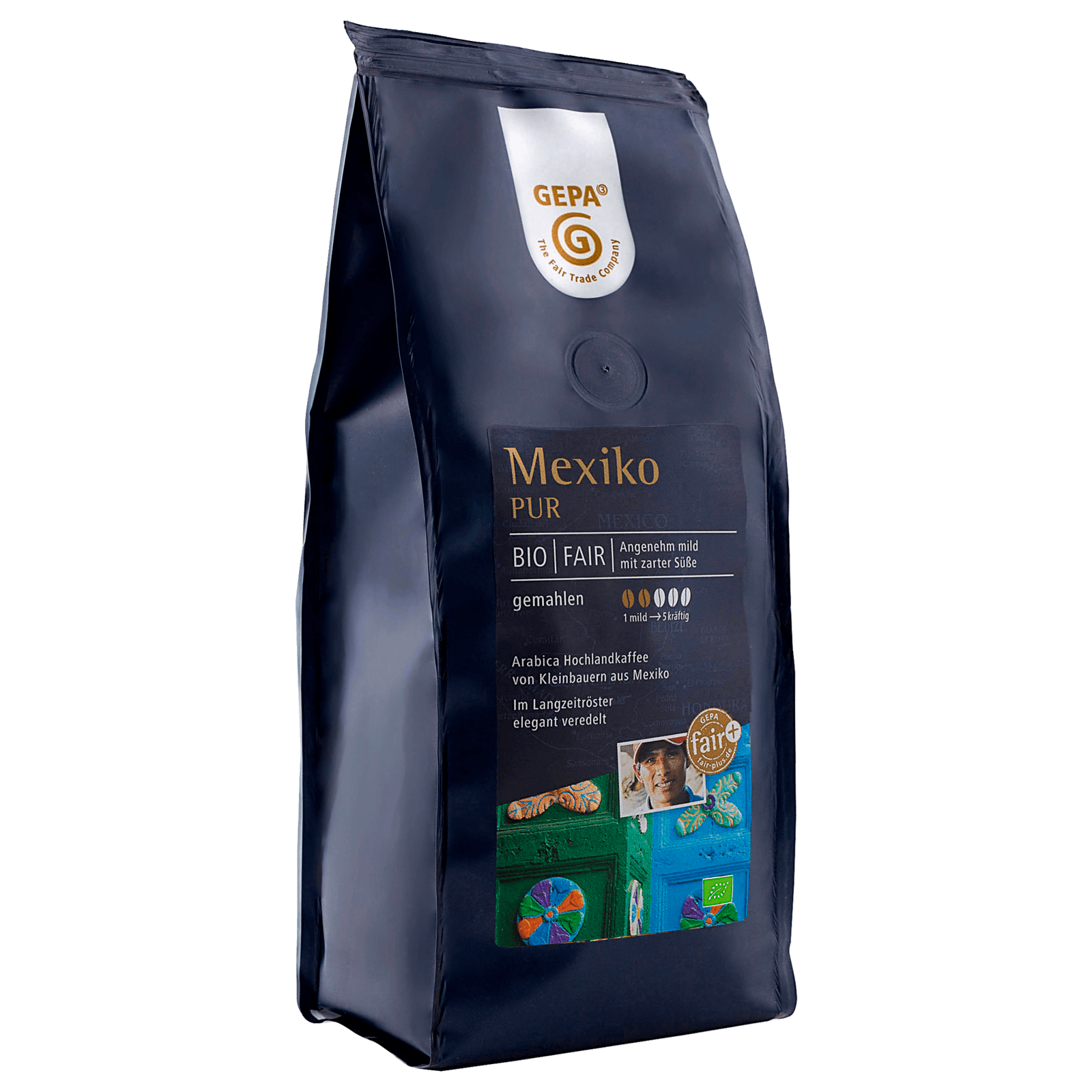 Gepa Bio Kaffee Mexiko Pur gemahlen 250g