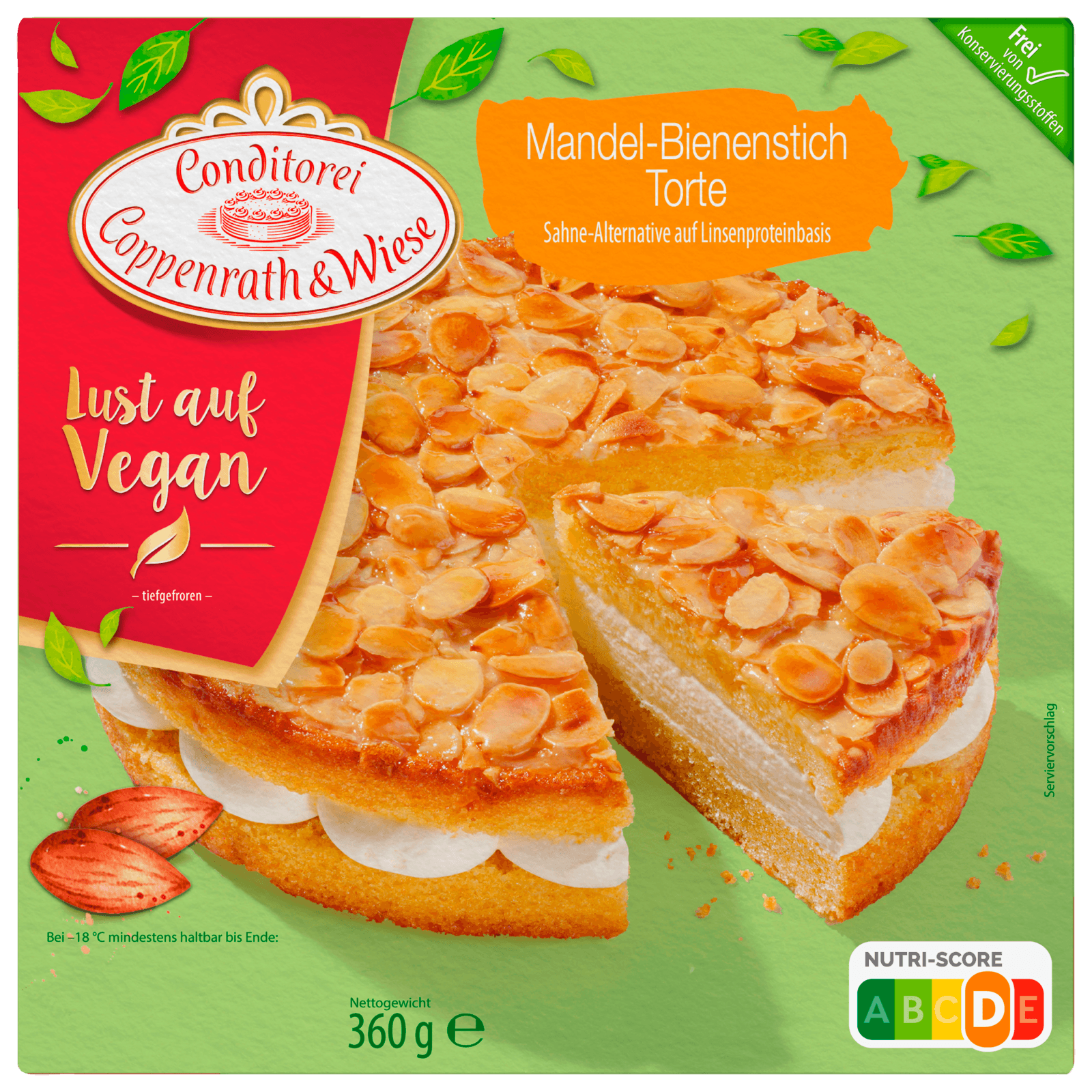 Coppenrath &amp; Wiese Mandel-Bienenstich Torte vegan 360g bei REWE online ...