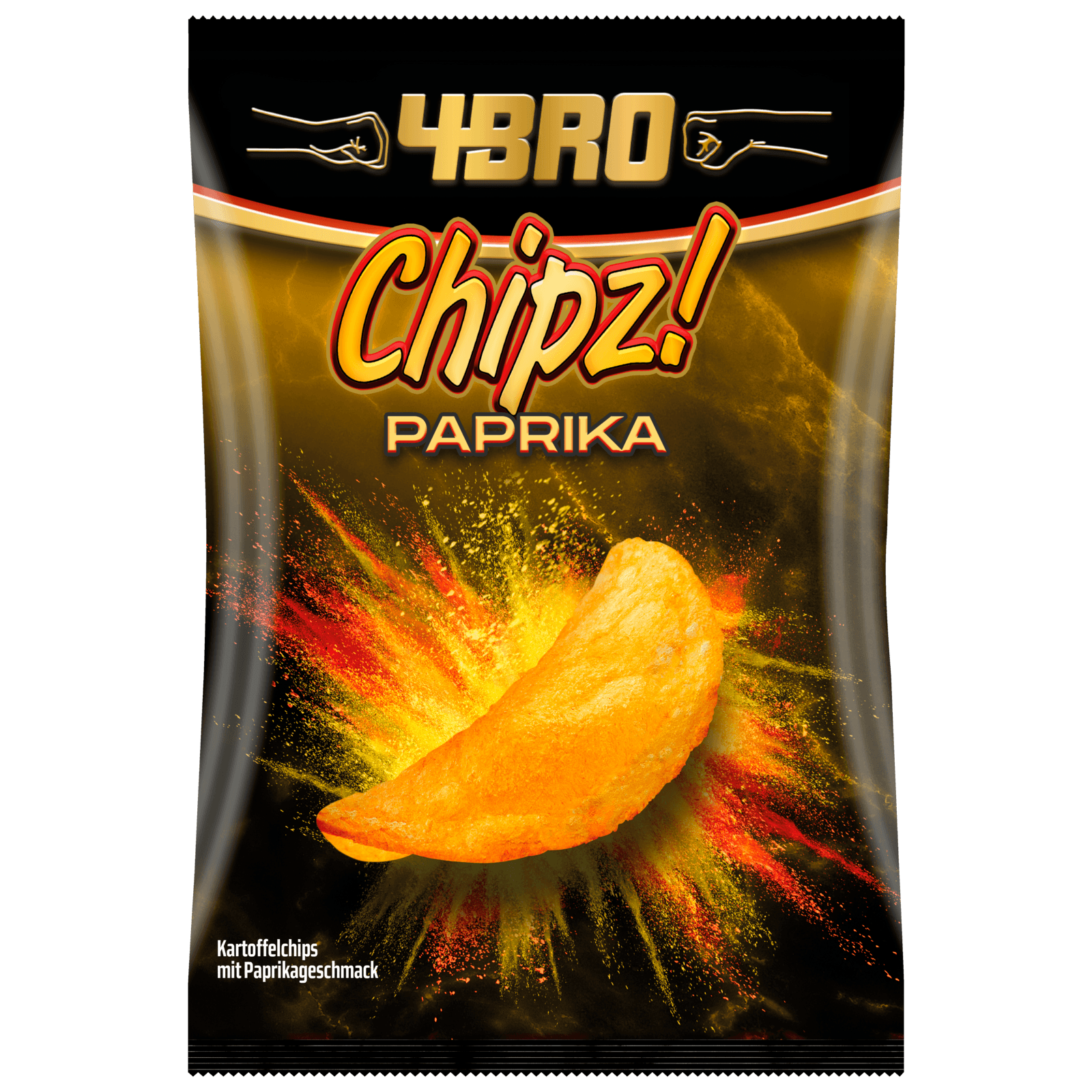 funny frisch Linsen Chips Paprika Style mit pflanzlichem Protein 90g