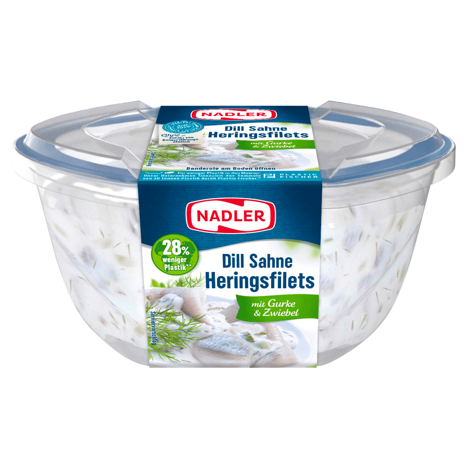 Nadler Dill Sahne Heringsfilets 400g