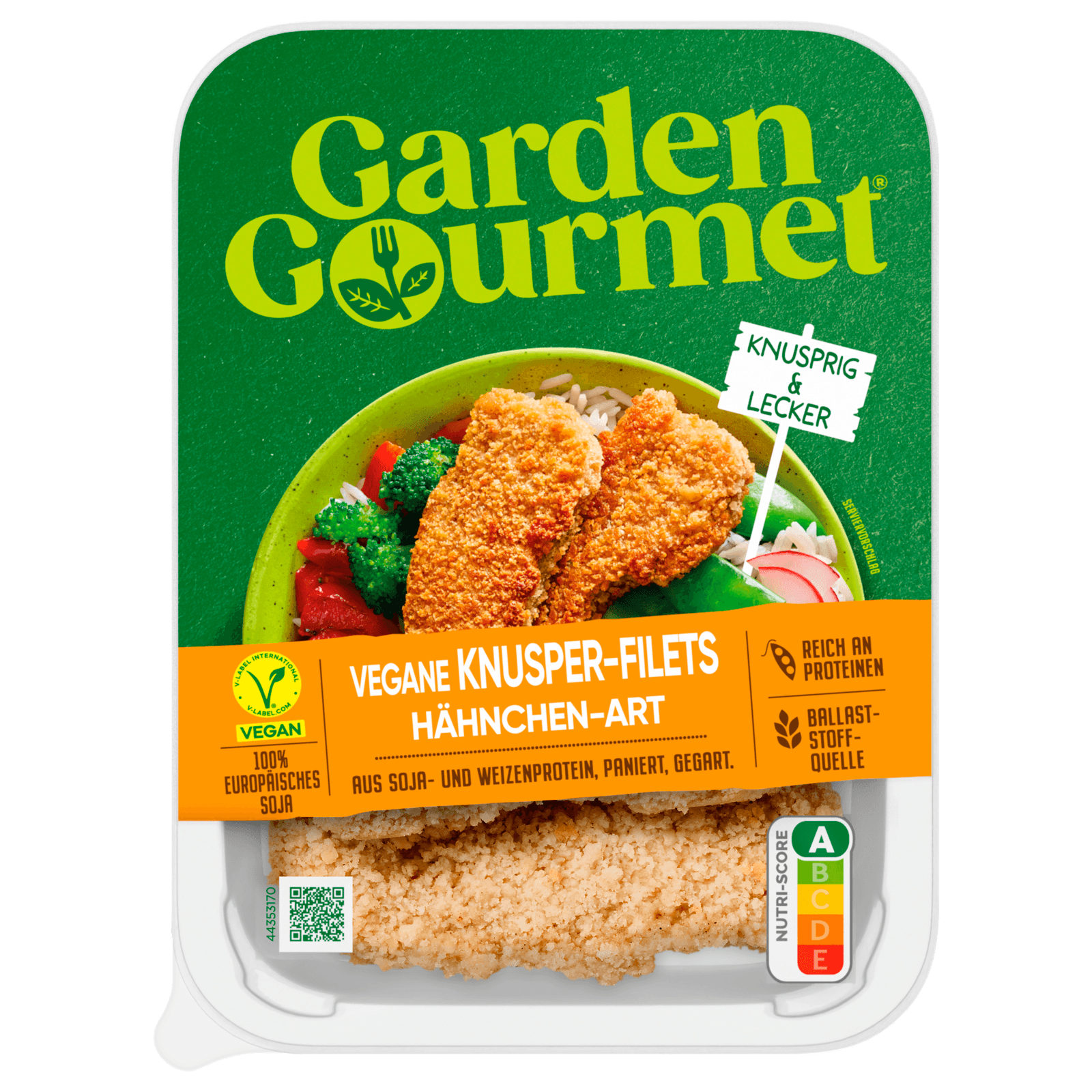 Garden Gourmet Sensational Knusper-Filets Hähnchen-Art vegan 190g bei ...