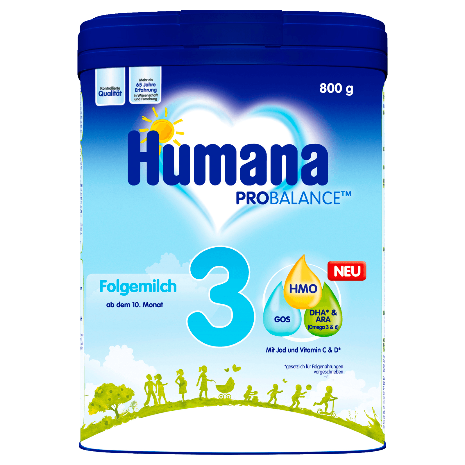 Humana Folgemilch 3 800g bei REWE online bestellen!