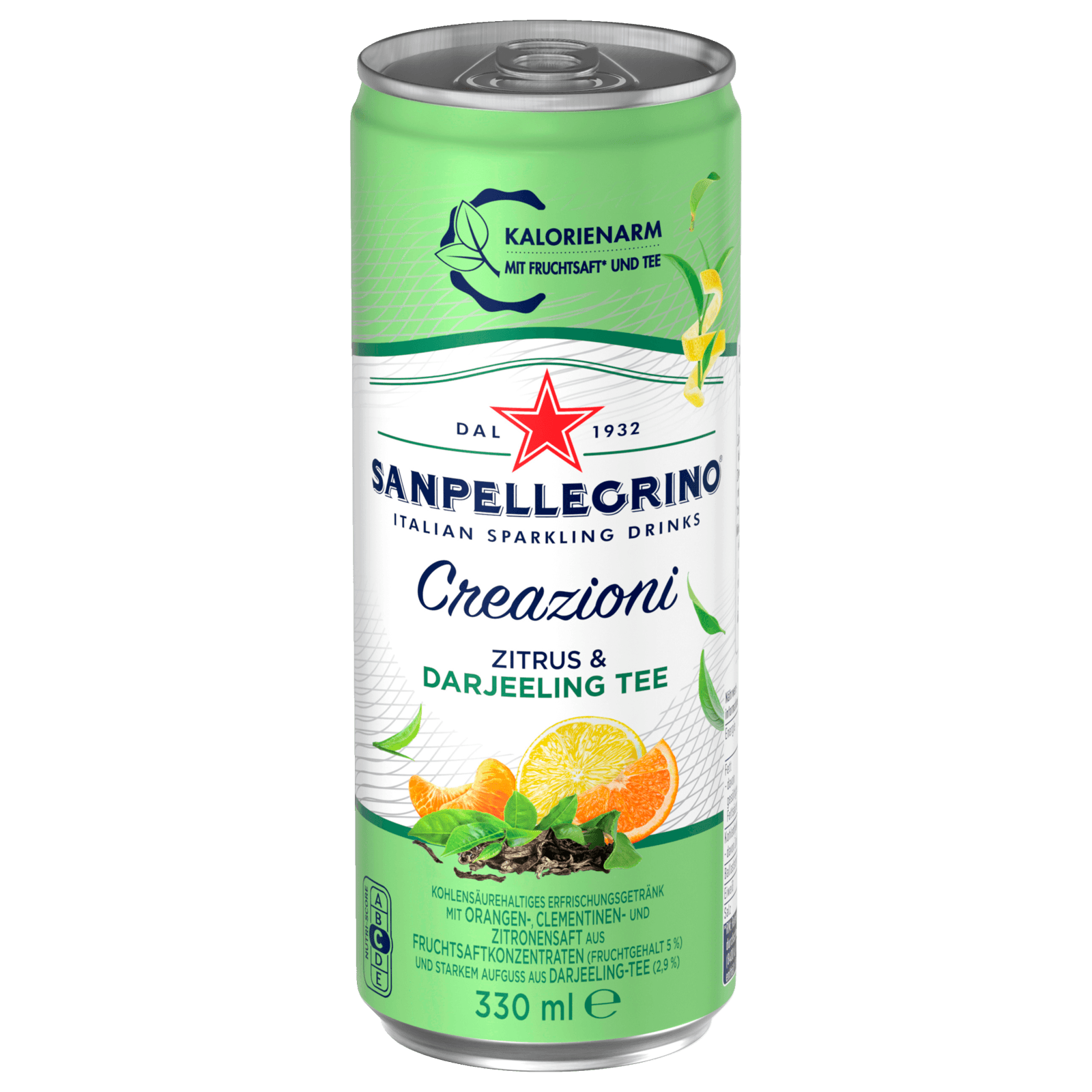 San Pellegrino Creazioni Zitrus & Darjeeling Tee 0,33l