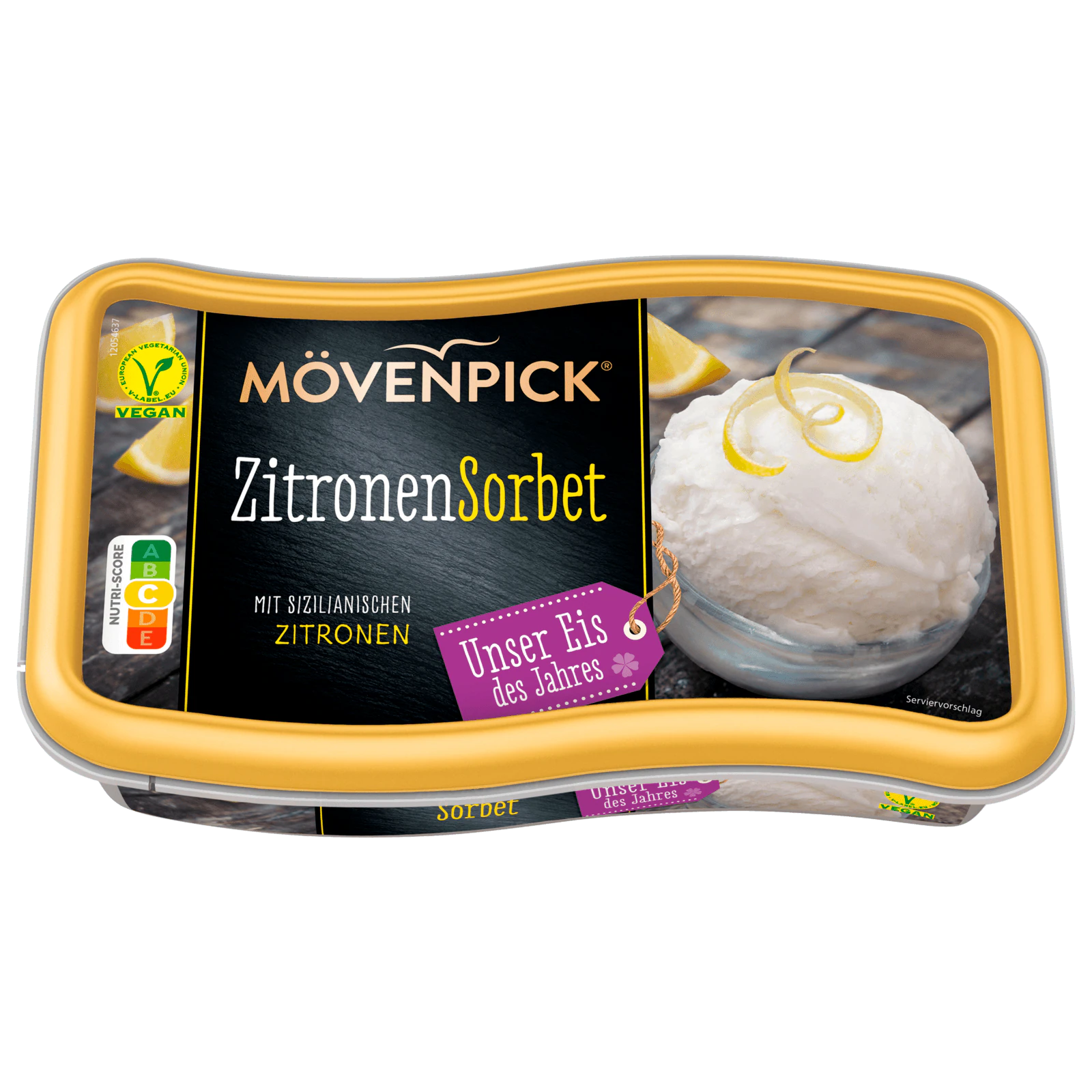 Erfrischendes Mövenpick Zitronensorbet 850ml – Perfekt für heiße Sommertage