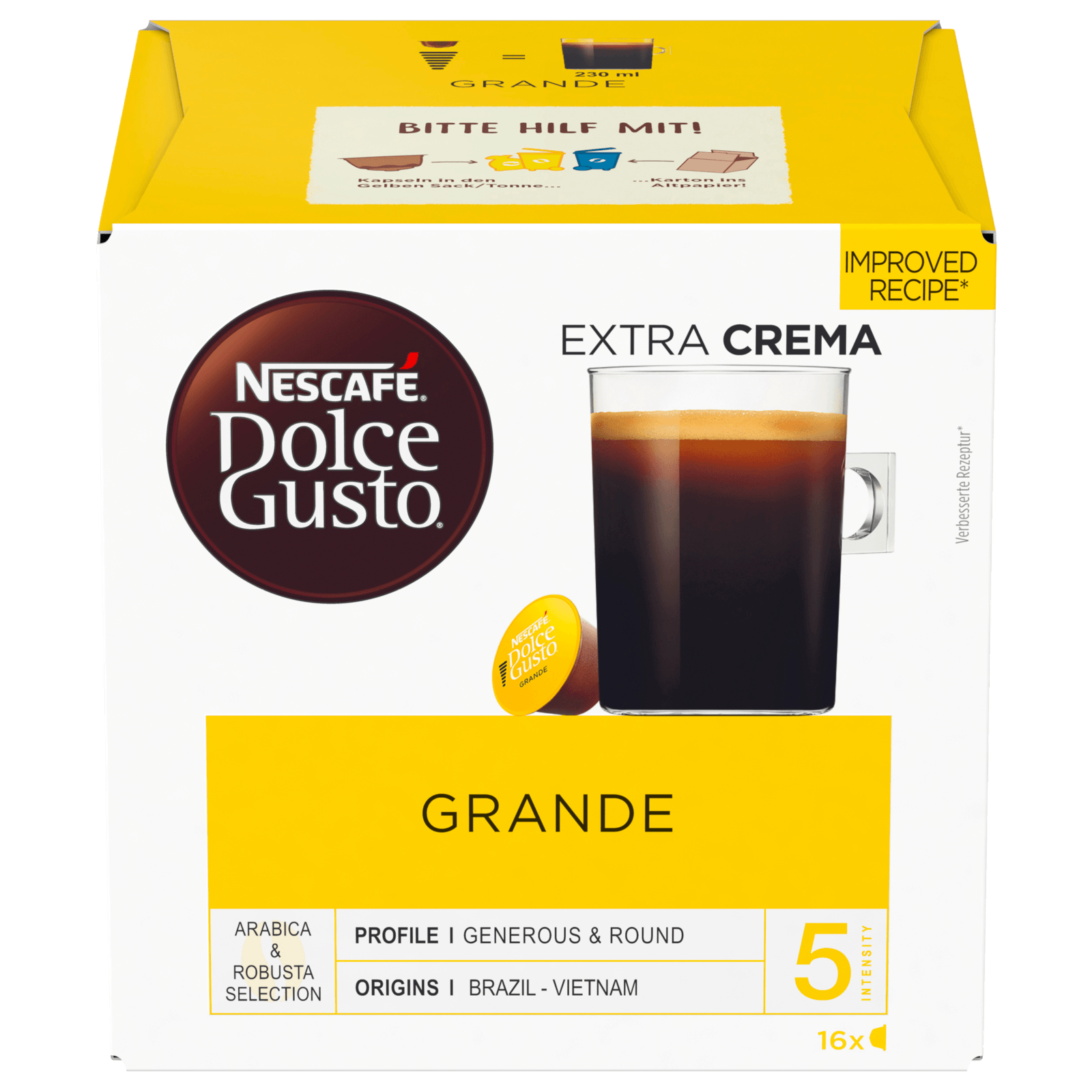 Nescafé Dolce Gusto Extra Crema 136g, 16 Kapseln