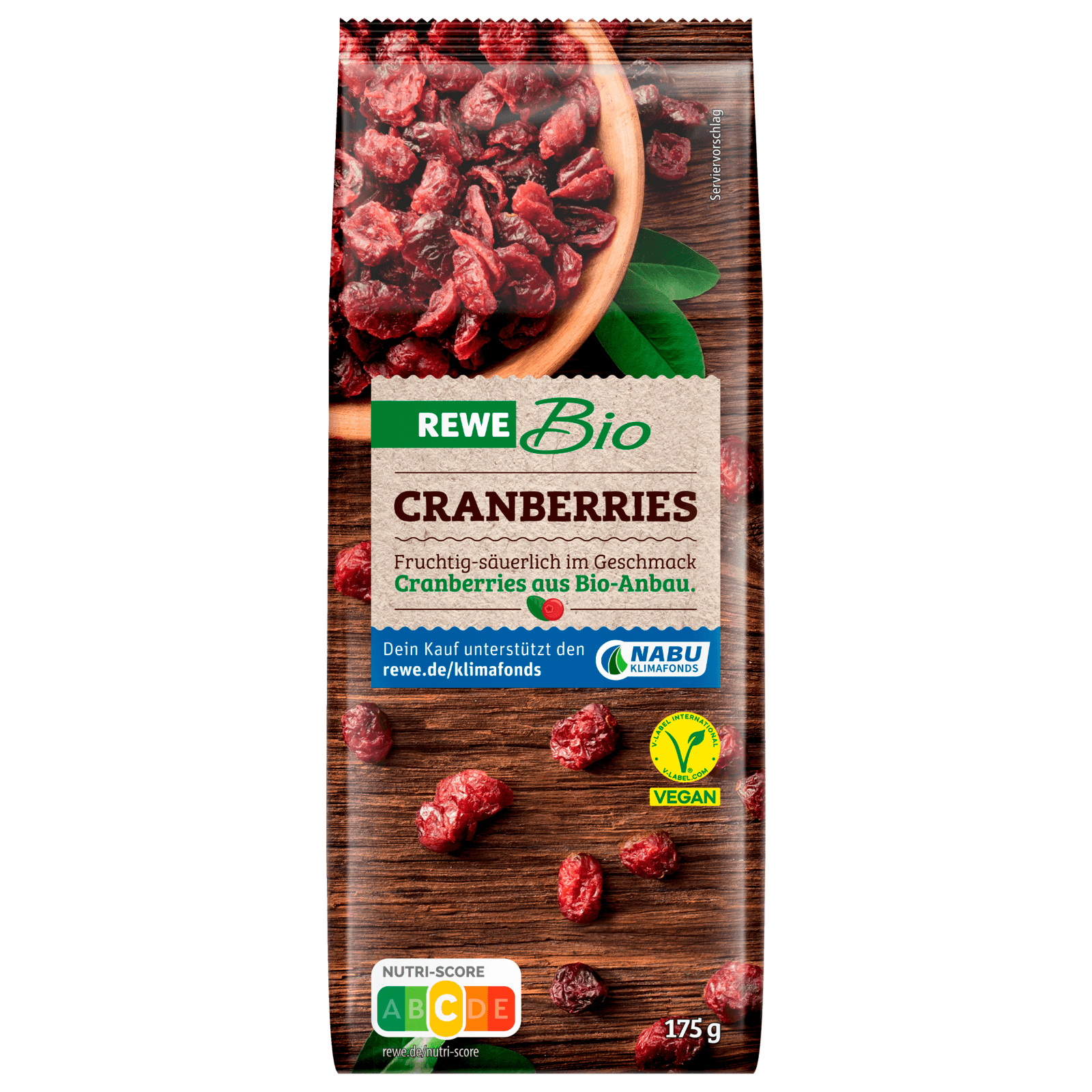 REWE Bio Cranberries 175g