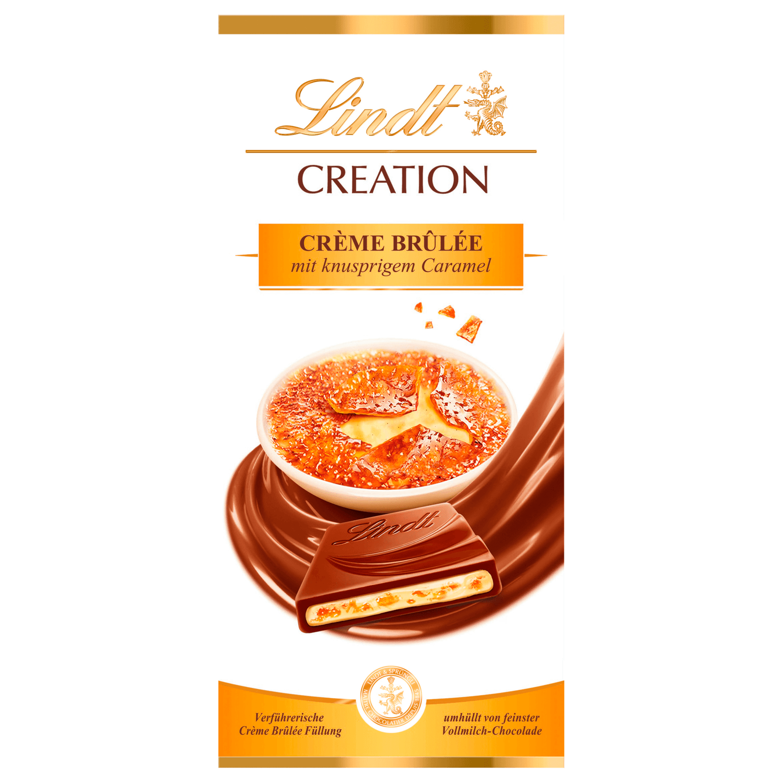 Lindt Creation Schokolade Crème Brûlée 150g