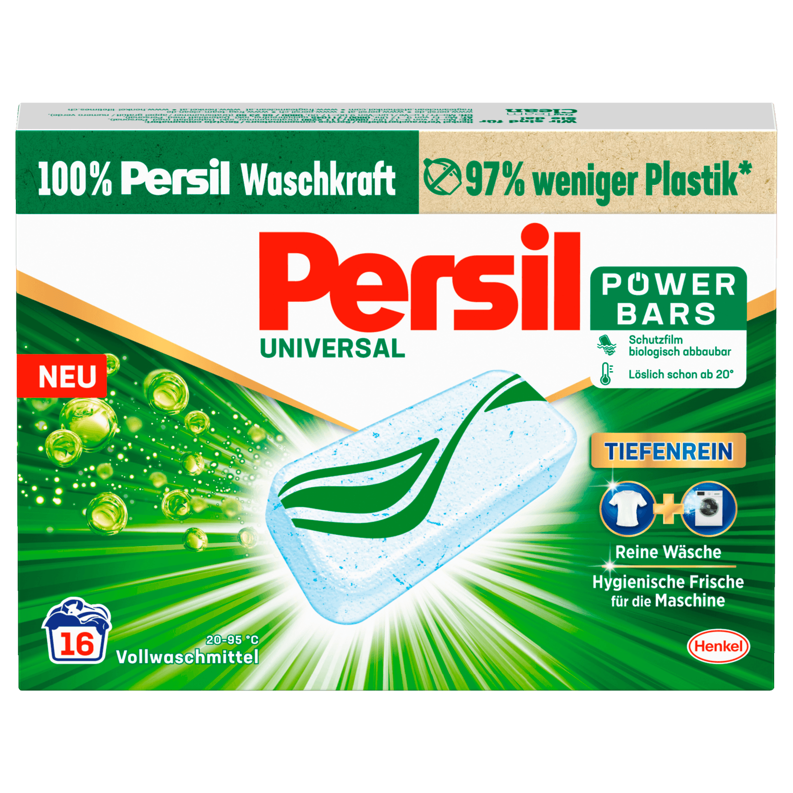 Persil Vollwaschmittel Universal Power Bars 472g, 16WL