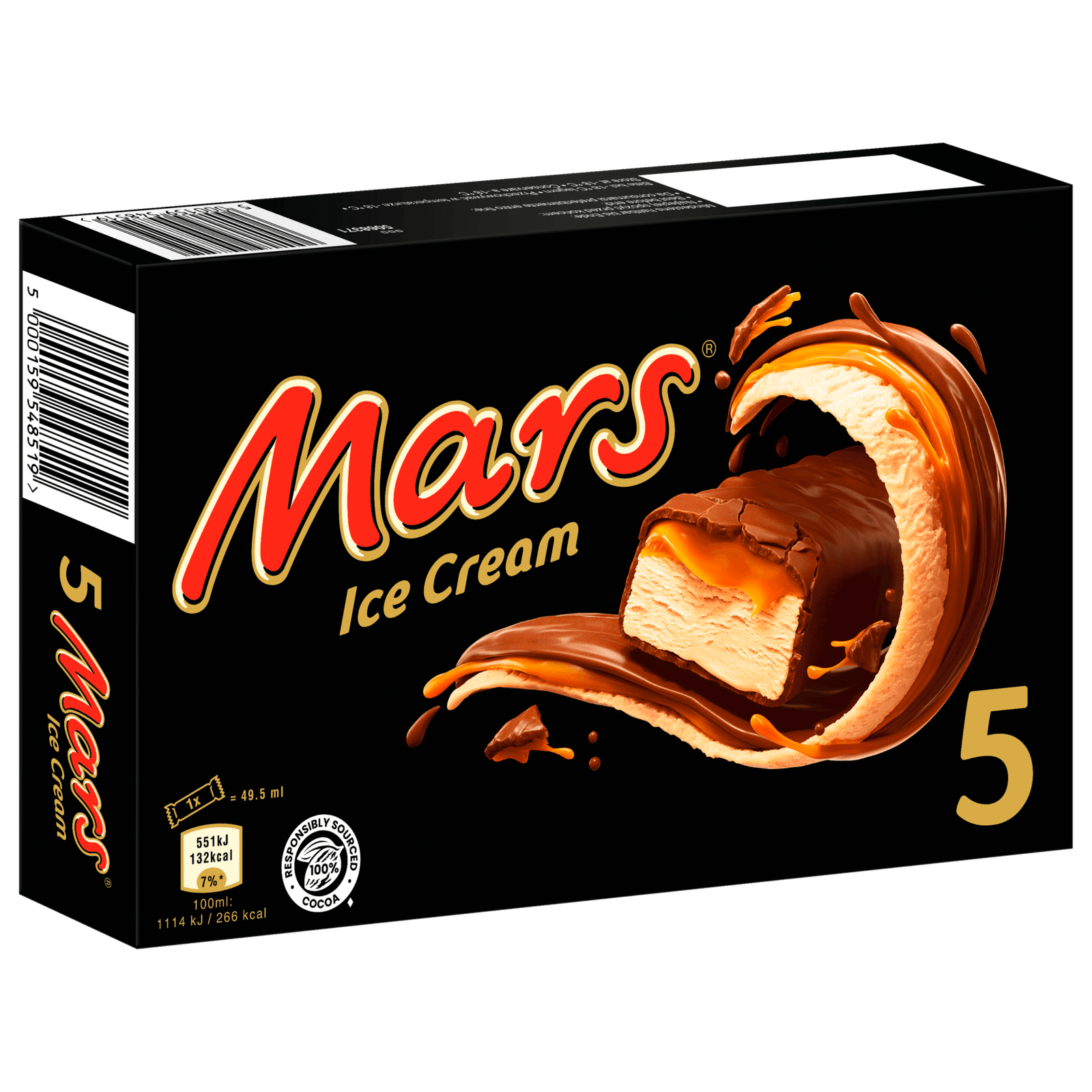 Mars Eisriegel 5x49,5ml