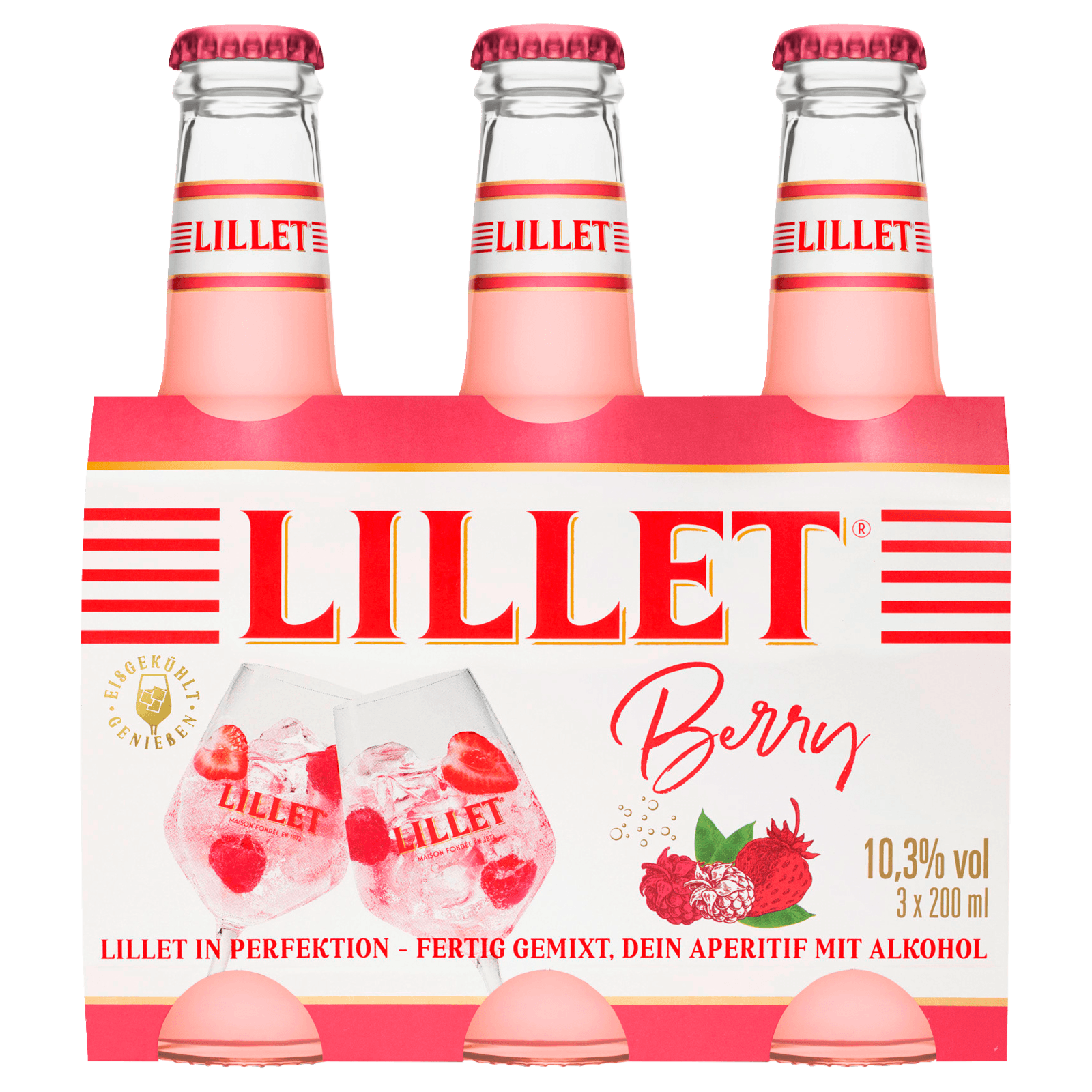 Lillet Berry Ready to Drink 3x0,2l