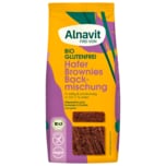 Alnavit Bio Hafer Brownies Backmischung glutenfrei vegan 350g