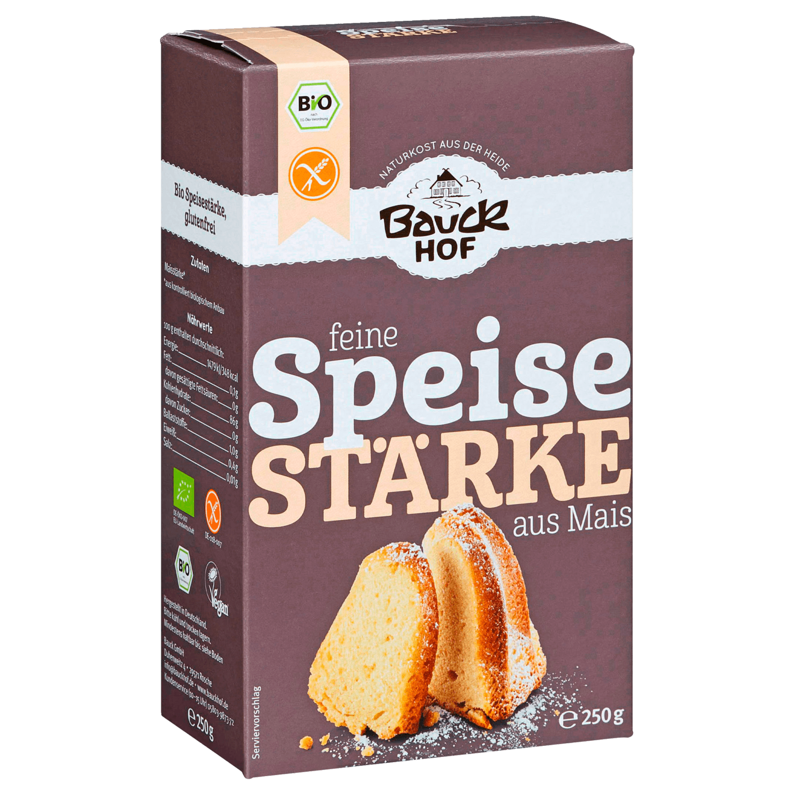 Bauckhof Bio feine Speisestärke aus Mais 250g