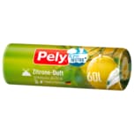 Pely Müllbeutel Zitrone-Duft 60l, 10 Stück