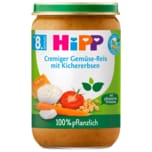 Hipp Bio Cremiger Gemüse Reis mit Kichererbsen vegan 220g