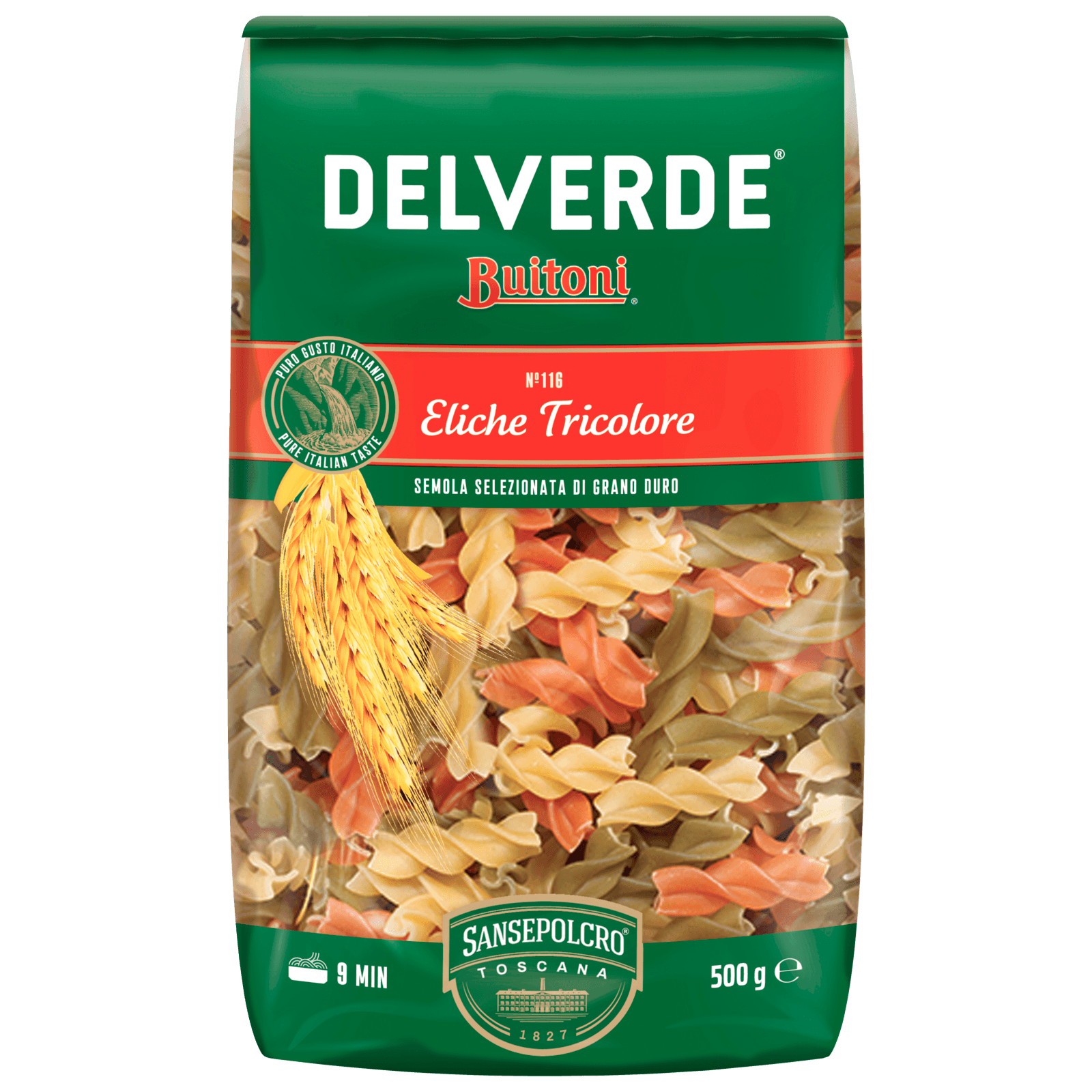 Delverde Eliche Tricolore 500g