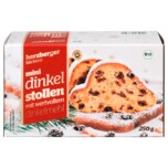 herzberger bäckerei Bio Mini Dinkel Stollen 250g