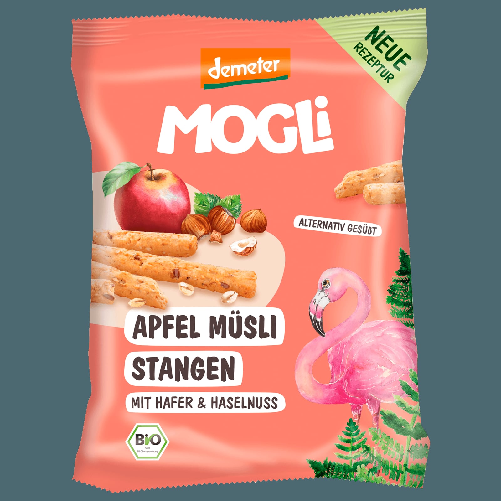 Mogli Bio Demeter Apfel Müsli Stangen 75g