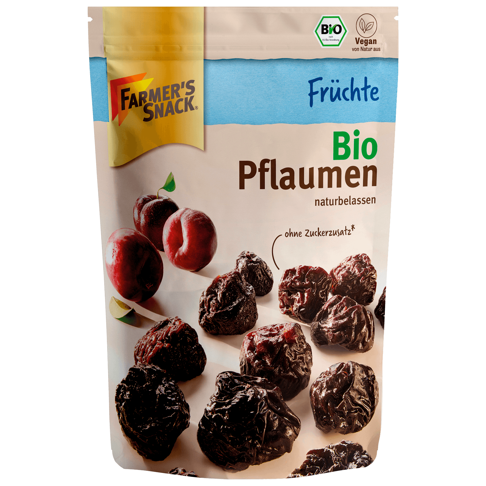 Farmer's Snack Bio Pflaumen getrocknet 150g