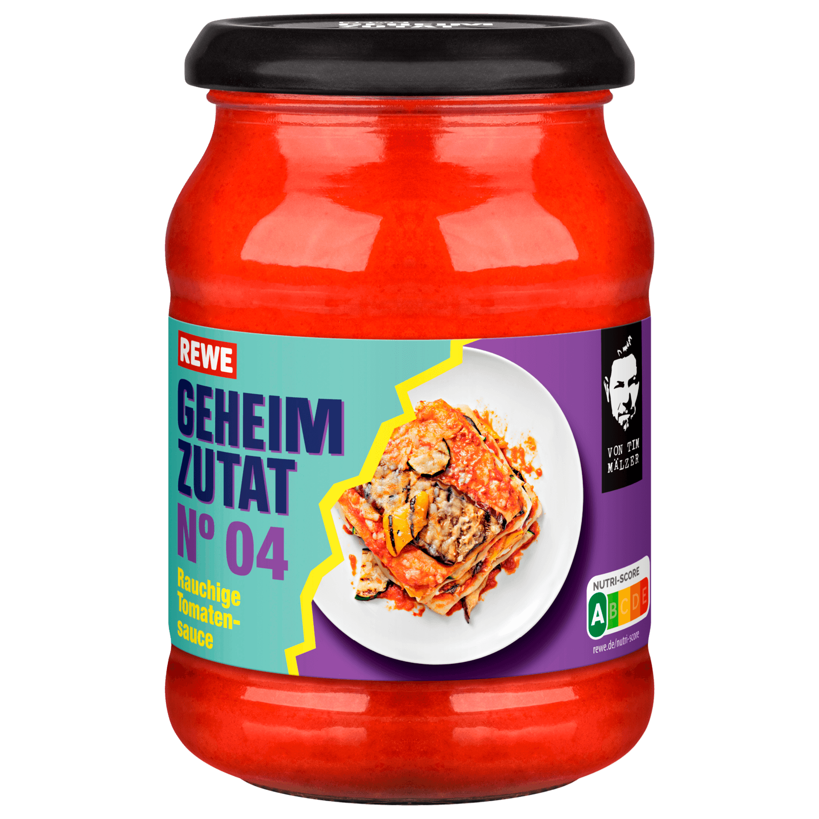 REWE Geheimzutat N°4 Rauchige Tomatensauce von Tim Mälzer 350g