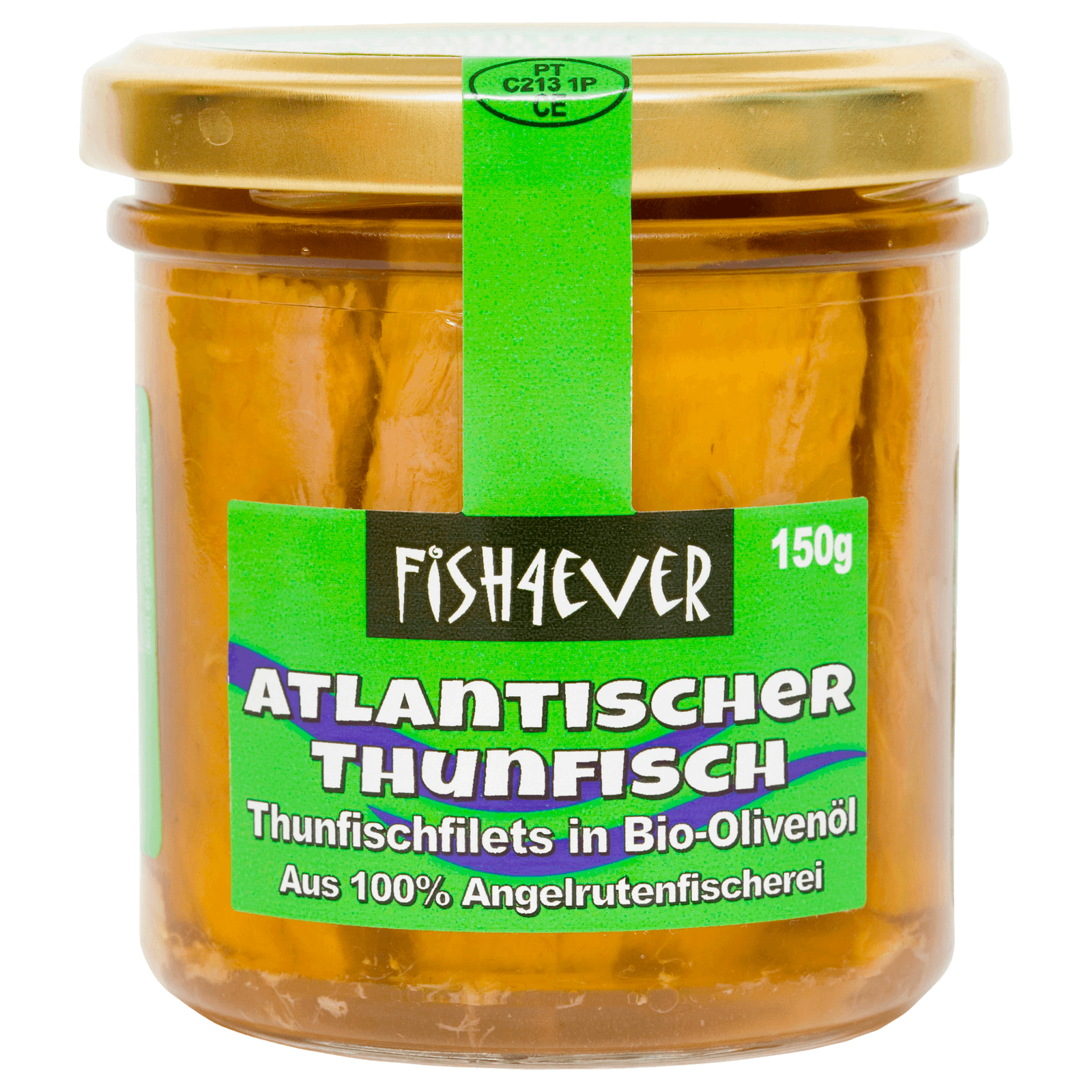 Fish4Ever Atlantischer Thunfisch in Bio-Olivenöl 150g