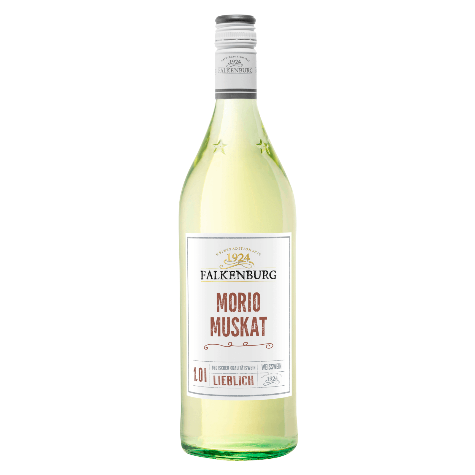 Falkenburg Weißwein Morio Muskat QbA lieblich 1l bei REWE online bestellen! | Weißweine