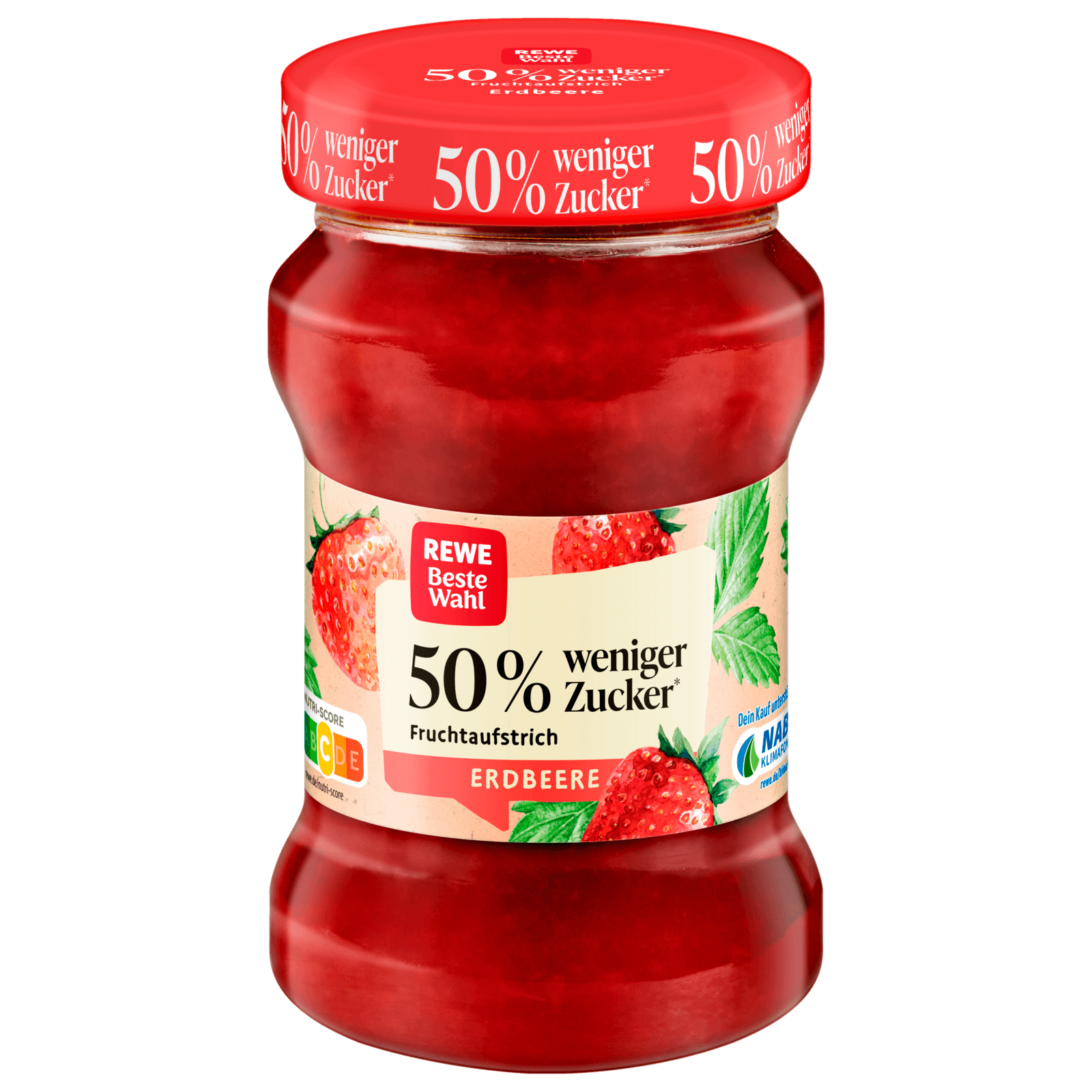 REWE Beste Wahl Fruchtaufstrich Erdbeere 300g